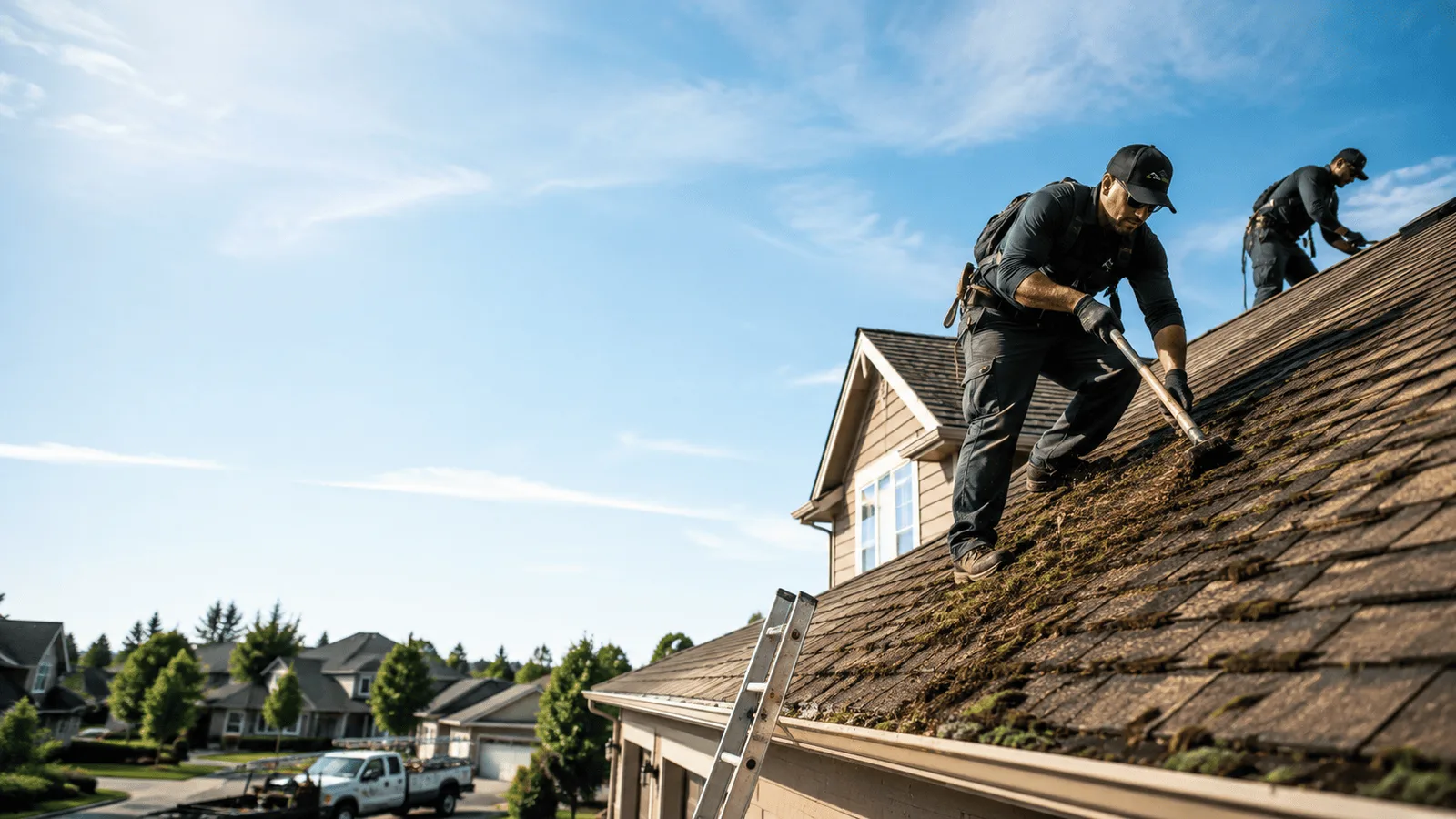 Roof Moss Removal in Bradford, RI near me